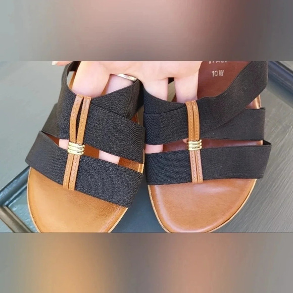 Italian Shoemaker Women's Espadrilles Wedge Sandals - Picture 7 of 10